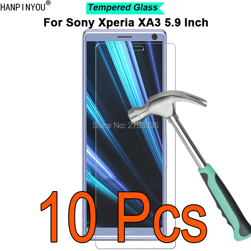 10 шт./лот для Sony Xperia XA3 5,9 дюйма твердость 9H 2.5D ультратонкое Закаленное стекло пленка защита для экрана
10 шт./лот для Sony Xperia XA3 5,9 дюйма твердость 9H 2.5D ультратонкое Закаленное стекло пленка защита для экрана