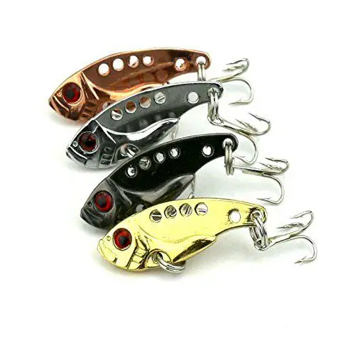 1 piece 3.5cm 3D Eyes Fishing bait Metal VIB Fishing Lure Bass Crank bait Fishing Spinner Blade 10 # fishing Hooks
1 piece 3.5cm 3D Eyes Fishing bait Metal VIB Fishing Lure Bass Crank bait Fishing Spinner Blade 10 # fishing Hooks