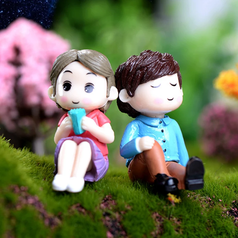 Fairy Garden Figurines 2PCS/1Set Lovers Popular Crafts Miniatures Sweety Couple Hot Sale Resin High Quality Home Decoration
Fairy Garden Figurines 2PCS/1Set Lovers Popular Crafts Miniatures Sweety Couple Hot Sale Resin High Quality Home Decoration