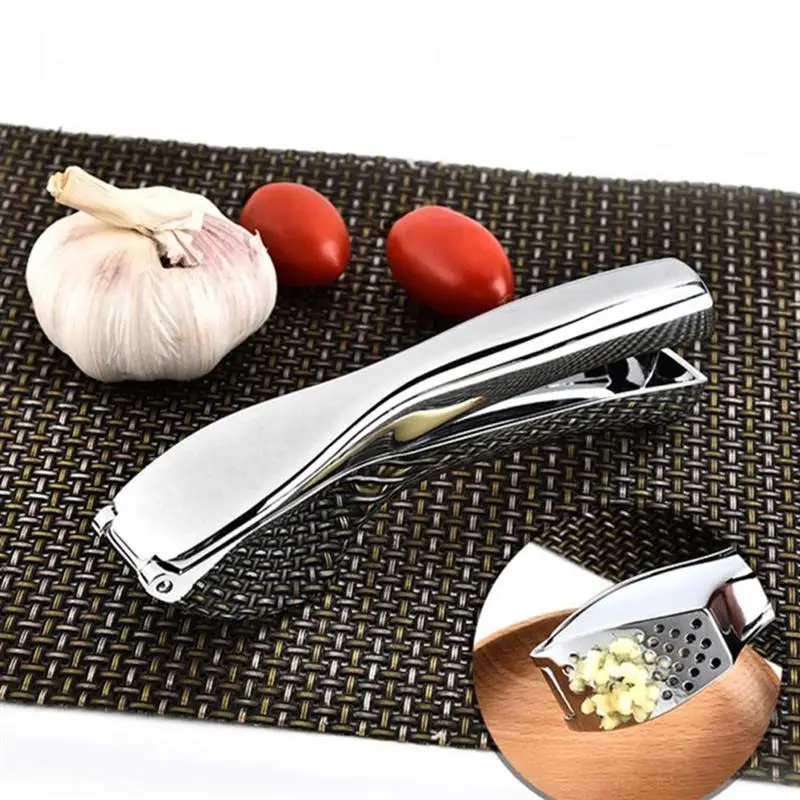 Garlic Press High Quality Stainless Steel Vegetable Crusher Garlic Presses Home Kitchen Tool Kitchen Squeeze Tool
Garlic Press High Quality Stainless Steel Vegetable Crusher Garlic Presses Home Kitchen Tool Kitchen Squeeze Tool