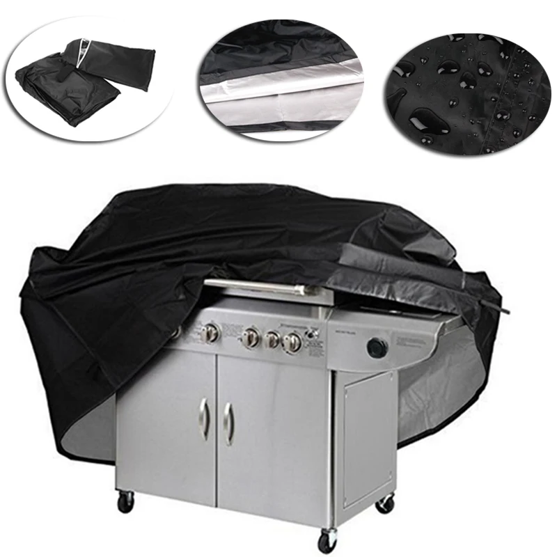 New Arrival Black Waterproof BBQ Cover BBQ Accessories Grill Cover Anti Dust Rain Gas Charcoal Electric Barbeque Grill 4 Sizes
New Arrival Black Waterproof BBQ Cover BBQ Accessories Grill Cover Anti Dust Rain Gas Charcoal Electric Barbeque Grill 4 Sizes