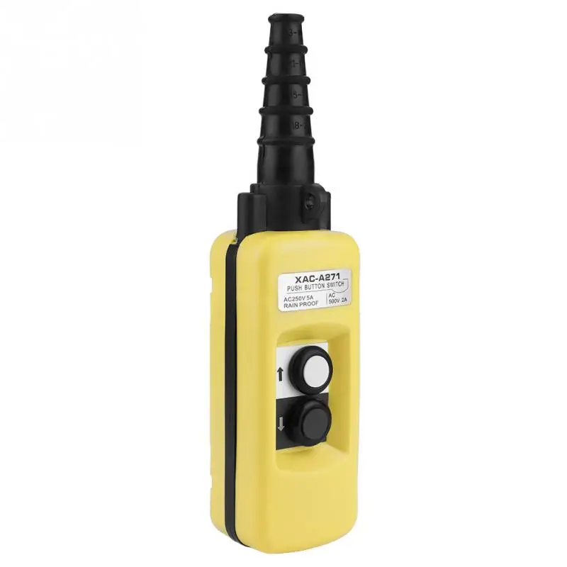 High Quality Crane Chain Hoist Push Button Switch Lifting Pendant Controller 2 Buttons
High Quality Crane Chain Hoist Push Button Switch Lifting Pendant Controller 2 Buttons