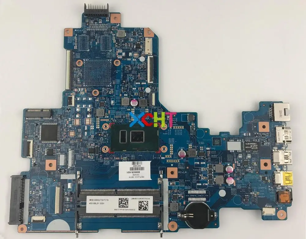 859036-601 859036-001 448.08E01.0021 UMA w i3-7100U CPU for HP Notebook 17-X Series 17T-X100 17T-X1XX PC Motherboard Tested
859036-601 859036-001 448.08E01.0021 UMA w i3-7100U CPU for HP Notebook 17-X Series 17T-X100 17T-X1XX PC Motherboard Tested