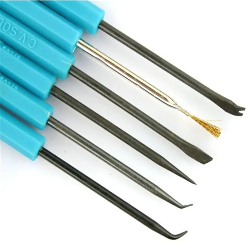 6pcs/set SA-10 6 In 1 Assist Welding Auxiliary Solder Soldering Station Iron Tools For Printed Circuit Board Assembly
6pcs/set SA-10 6 In 1 Assist Welding Auxiliary Solder Soldering Station Iron Tools For Printed Circuit Board Assembly