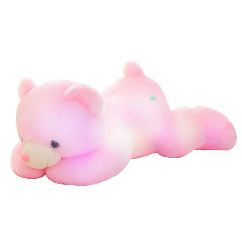 Children Cute Bear Plush Doll Toy Soft Colorful Luminous Induction Music Sleeping Pillow Doll Bear Plush Toy Pillow
Children Cute Bear Plush Doll Toy Soft Colorful Luminous Induction Music Sleeping Pillow Doll Bear Plush Toy Pillow