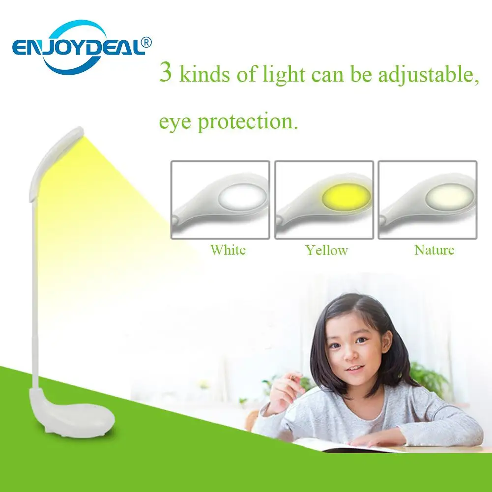 3W LED Table Lamp Eye Protection Foldable Touch Sensor Golf LED Table Lamp Eye Protection Reading Light 3 Mode
3W LED Table Lamp Eye Protection Foldable Touch Sensor Golf LED Table Lamp Eye Protection Reading Light 3 Mode