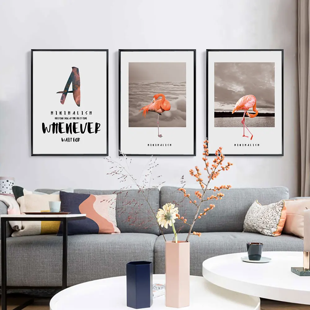 Animal Flamingo Posters Wall Art Canvas Prints Paintings Minimalist Decorative Picture for Rooms Modern Home Decor Unframed
Animal Flamingo Posters Wall Art Canvas Prints Paintings Minimalist Decorative Picture for Rooms Modern Home Decor Unframed