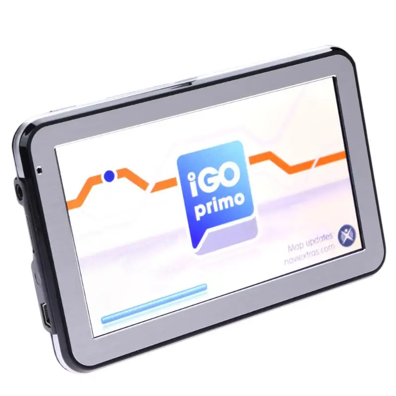 Автомобильный gps навигатор 8G Nav FM с 2018 новейшими картами 5 дюймовый сенсорный