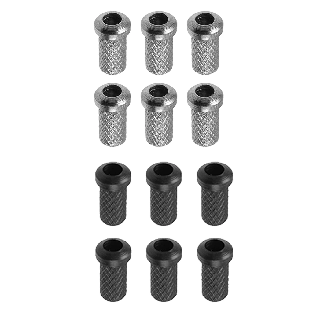 Durable 12 Pieces Iron Electric Guitar Through Body String Mounting Ferrules Bushings 9 x 5mm
Durable 12 Pieces Iron Electric Guitar Through Body String Mounting Ferrules Bushings 9 x 5mm
