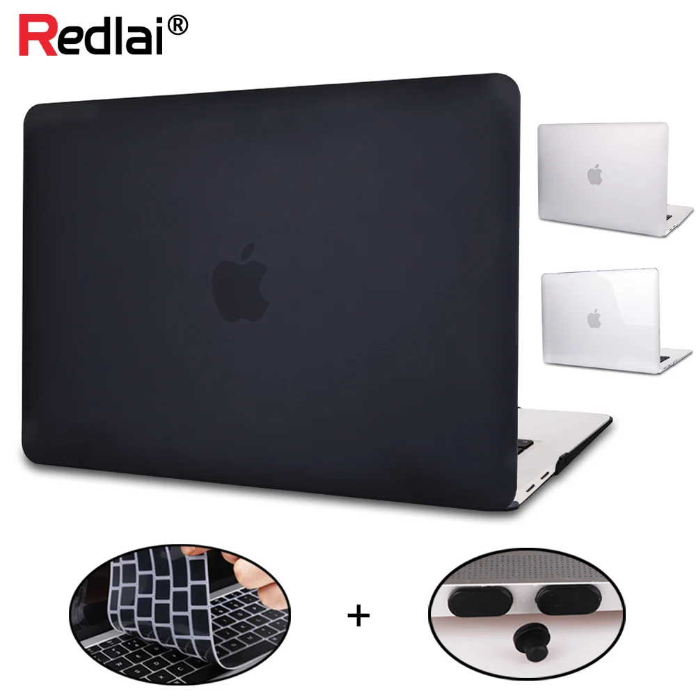 Redlai гладкий матовый жесткий чехол для MacBook Air 13 дюймов с дисплеем retina 2018 выпуска