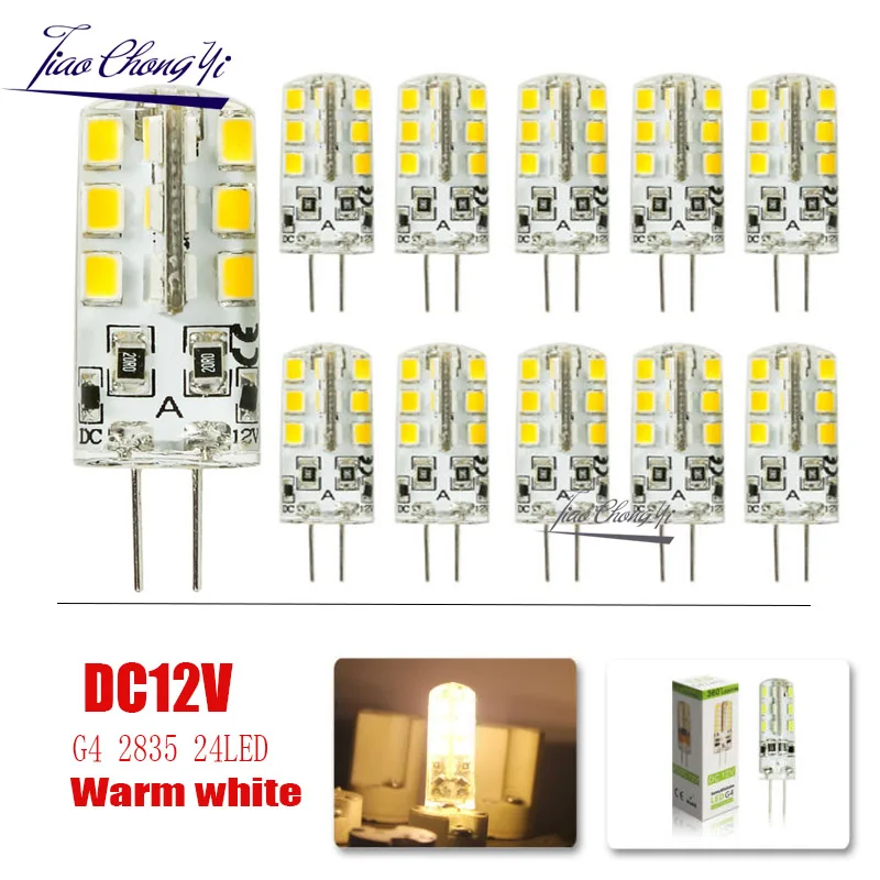 G4 DC 12V 3W LED Bulb 24leds SMD 2835 Led Corn Lamp for Crystal Lamp LED Spotlight Bulbs Warm Cold White
G4 DC 12V 3W LED Bulb 24leds SMD 2835 Led Corn Lamp for Crystal Lamp LED Spotlight Bulbs Warm Cold White