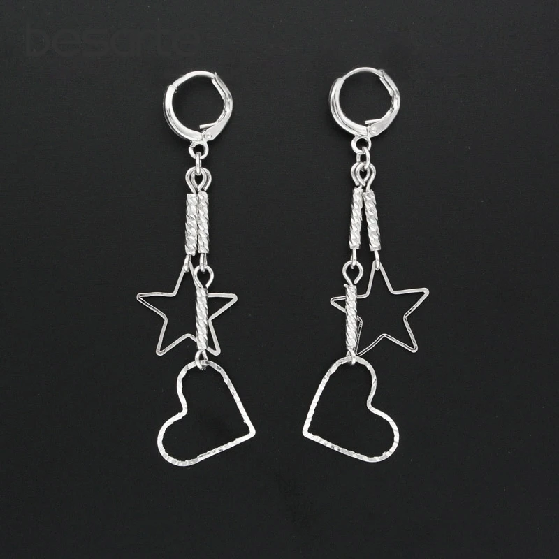 White Star Gold Earing Long Earrings For Women Oorbel Largos Kolczyki Boucle D'oreille Femme Aretes Mujer Orecchini Donna E3306
White Star Gold Earing Long Earrings For Women Oorbel Largos Kolczyki Boucle D'oreille Femme Aretes Mujer Orecchini Donna E3306
