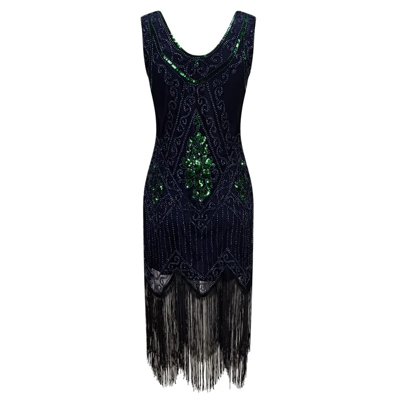 U-SWEAR Sexy Women Sequin Dress Tassel Fringe V-Neck Flapper Bodycon Party Dress Retro Mid-Calf Dress Blue Vintage Vestidos
U-SWEAR Sexy Women Sequin Dress Tassel Fringe V-Neck Flapper Bodycon Party Dress Retro Mid-Calf Dress Blue Vintage Vestidos