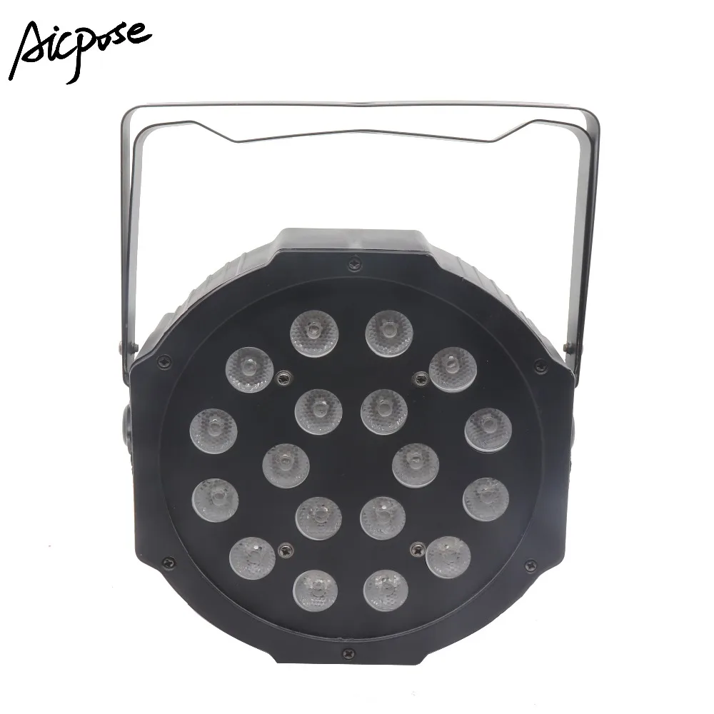 4Pcs/lots 18x3W RGB Colorful Led Par Lights Flat par With dmx512 Control Professional Stage DJ Equipment
4Pcs/lots 18x3W RGB Colorful Led Par Lights Flat par With dmx512 Control Professional Stage DJ Equipment