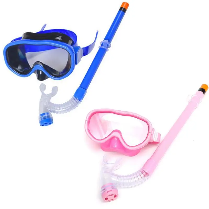 

Kids Dry Snorkeling Swimming Diving Snorkel Goggles Set for Boy Girl Semi Summer Swim Diving Scuba Mask Diving Equipment