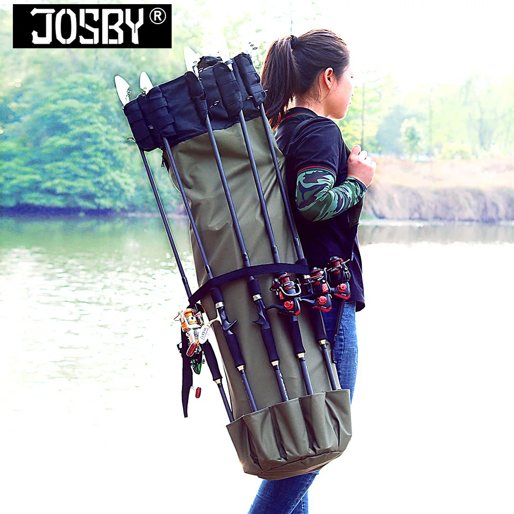 Multifunctional Folding Fishing Rod Bag Portable Lure Carrier Case Pole Storage Backpack Reel Case Fishing Tackle Bag
Multifunctional Folding Fishing Rod Bag Portable Lure Carrier Case Pole Storage Backpack Reel Case Fishing Tackle Bag