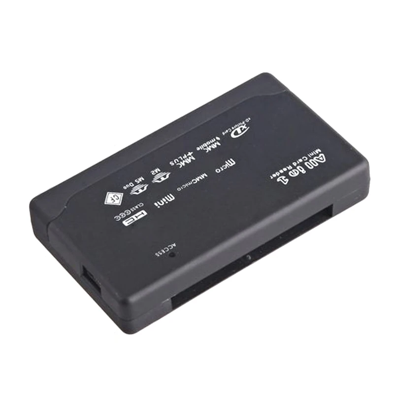 USB 2.0 Super Speed Card Reader 6 Card Slot SD / XD / MMC / MS / CF / SDHC compatible
USB 2.0 Super Speed Card Reader 6 Card Slot SD / XD / MMC / MS / CF / SDHC compatible