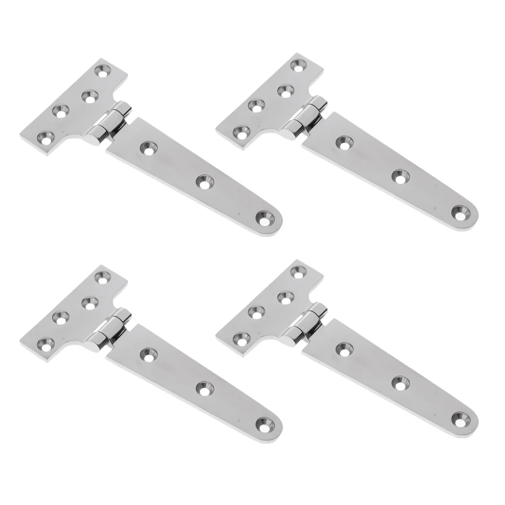 4 Pcs Solid Marine 316 Stainless Steel Tee Hinges Boat Caravan Cabinet Shed Garden Wooden Door & Gate T Hinge Hardware
4 Pcs Solid Marine 316 Stainless Steel Tee Hinges Boat Caravan Cabinet Shed Garden Wooden Door & Gate T Hinge Hardware