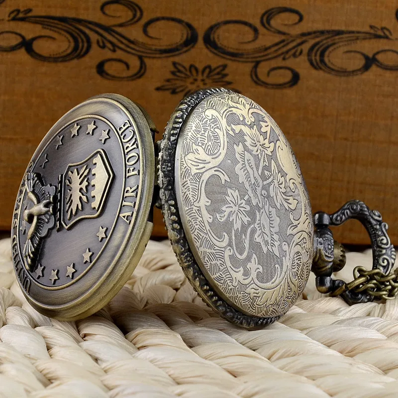 IBEINA United States Air Force Theme Full Hunter Quartz Engraved Fob Retro Pendant Pocket Watch Chain Gift Fire Fighter Theme
IBEINA United States Air Force Theme Full Hunter Quartz Engraved Fob Retro Pendant Pocket Watch Chain Gift Fire Fighter Theme