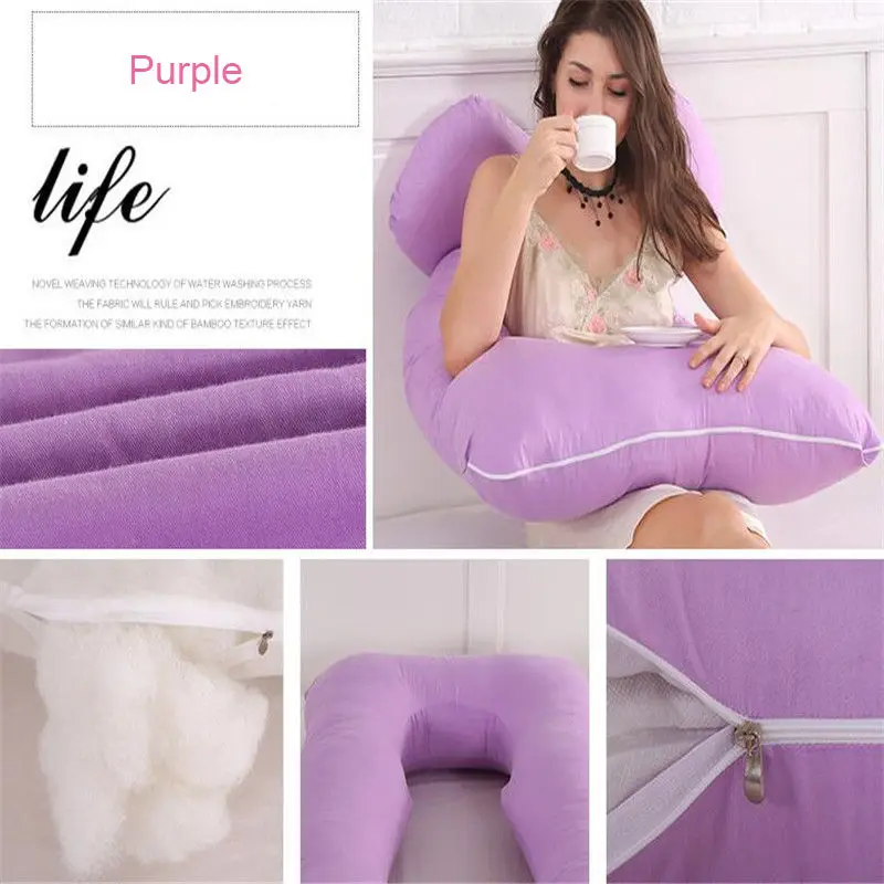130X70CM U shape Maternity Pillows Pregnancy Comfortable Body Pregnancy Pillow Women Pregnant Side Sleepers Cushion
130X70CM U shape Maternity Pillows Pregnancy Comfortable Body Pregnancy Pillow Women Pregnant Side Sleepers Cushion