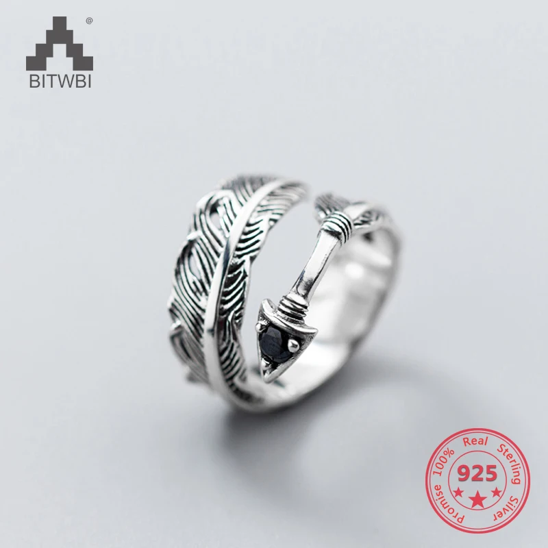 Korea Hot Style 925 Sterling Silver Simple Retro Vintage Arrow Leaf Open Ring Jewelry for Women
Korea Hot Style 925 Sterling Silver Simple Retro Vintage Arrow Leaf Open Ring Jewelry for Women
