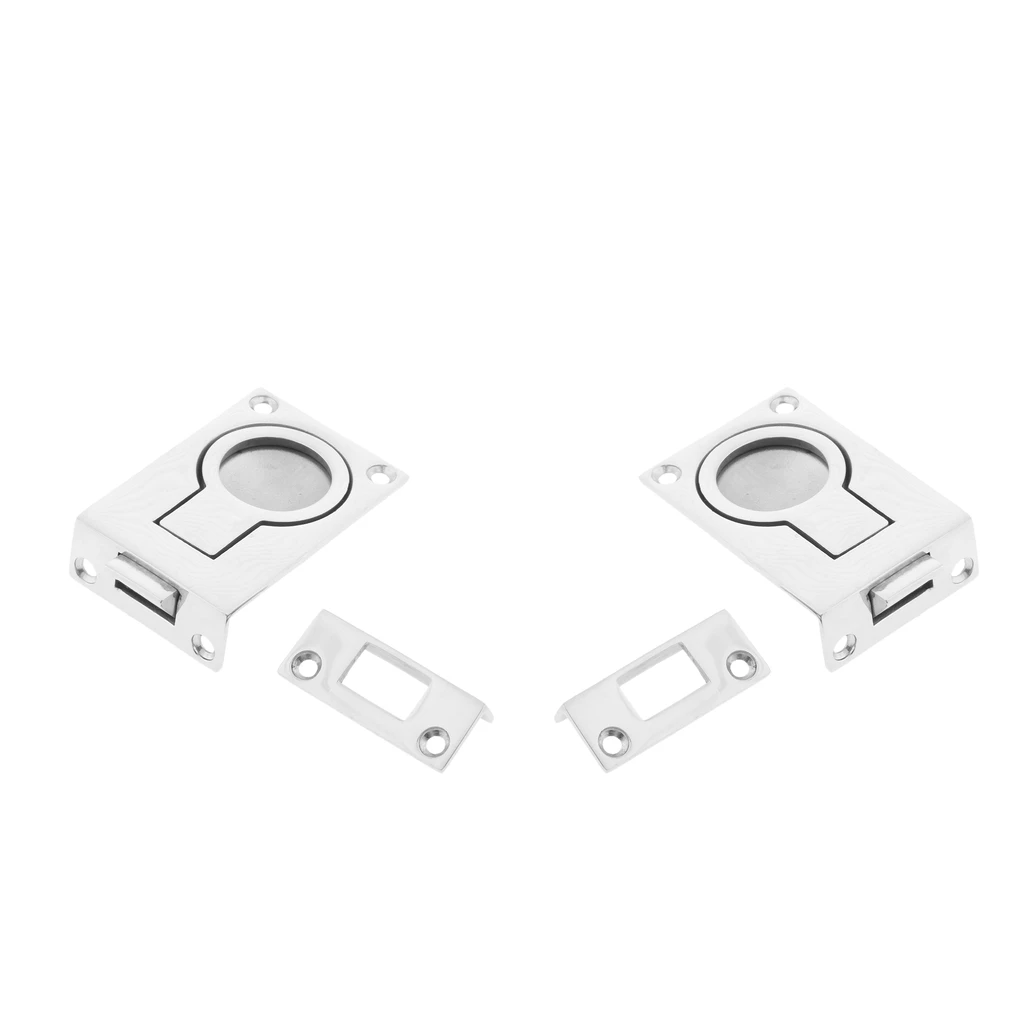 2 Pcs Marine 316 Stainless Recessed Hatch Pull Buckle Floor Latch Flush Ring Pull for Water Sports Dinghy Yacht Accessory
2 Pcs Marine 316 Stainless Recessed Hatch Pull Buckle Floor Latch Flush Ring Pull for Water Sports Dinghy Yacht Accessory