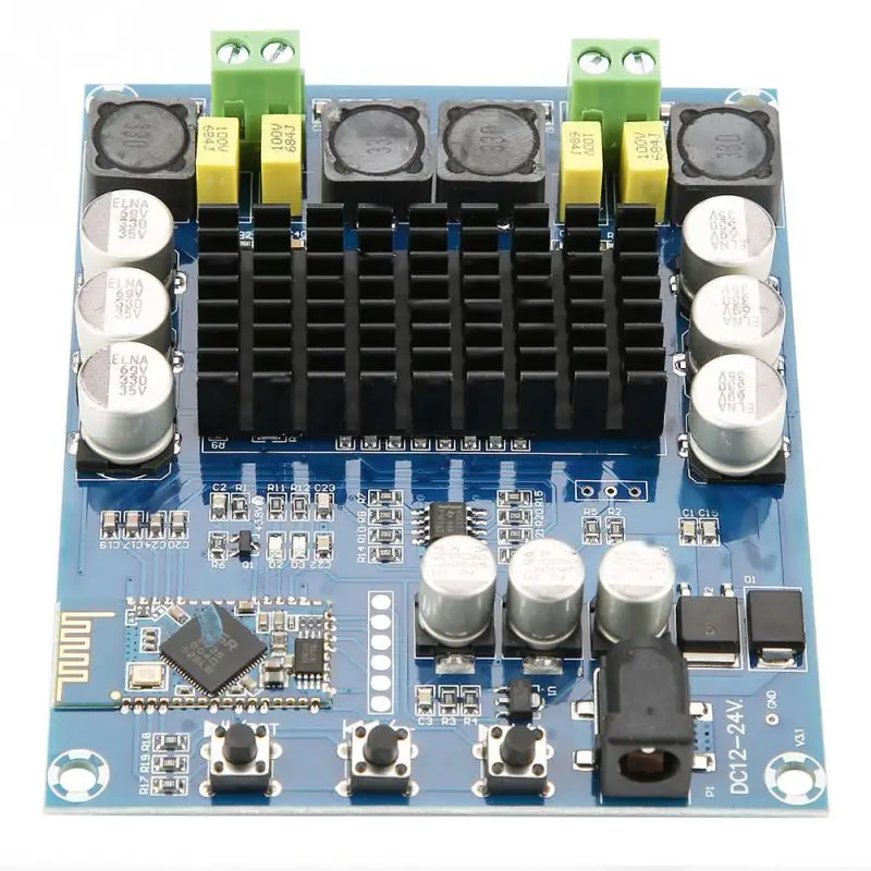 TPA3116D2 120W+120W Dual Channel Bluetooth Digital Audio Power Amplifier Board durable
TPA3116D2 120W+120W Dual Channel Bluetooth Digital Audio Power Amplifier Board durable