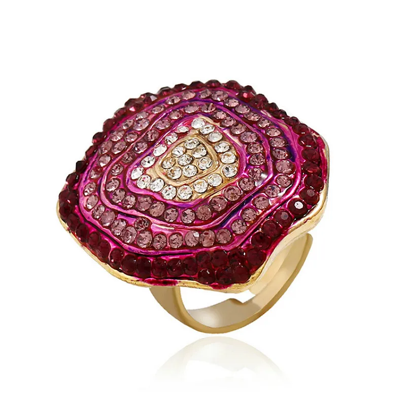 2022 Hot Exaggerated Flower Colorful Rhinestone Statement Large Adjustable Rings for Women Men Fashion Jewelry
2022 Hot Exaggerated Flower Colorful Rhinestone Statement Large Adjustable Rings for Women Men Fashion Jewelry