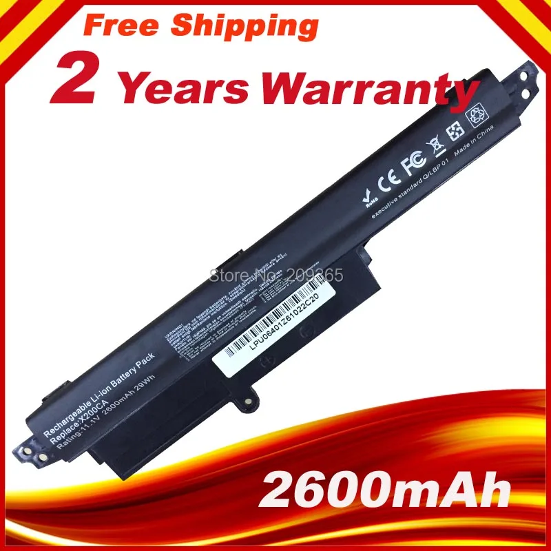 2200mAh 11.1V For ASUS X200m Battery A31N1302 For ASUS VIVOBOOK X200CA F200CA A31LM9H AR5B125
2200mAh 11.1V For ASUS X200m Battery A31N1302 For ASUS VIVOBOOK X200CA F200CA A31LM9H AR5B125