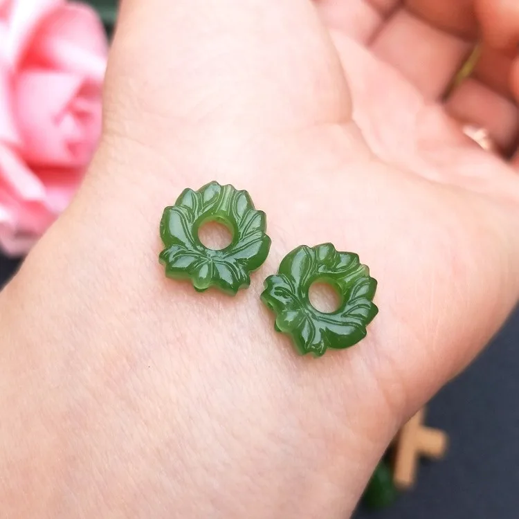 one pieces loose beads GREEN JASPER CARVED LOTUS FLOWER 13MM for DIY jewelry making FPPJ wholesale
one pieces loose beads GREEN JASPER CARVED LOTUS FLOWER 13MM for DIY jewelry making FPPJ wholesale