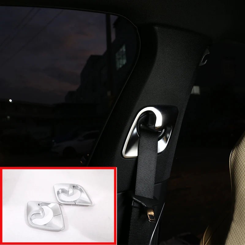 For BMW 7 Series G11 G12 730li 740li 750li 2016-2018 Car Accessories 2 Pcs ABS Matte Chrome Front Safety Belt Cover Trim
For BMW 7 Series G11 G12 730li 740li 750li 2016-2018 Car Accessories 2 Pcs ABS Matte Chrome Front Safety Belt Cover Trim