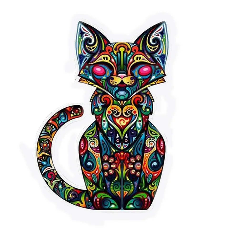Funny Car Bumper Sticker Colorful Cat Kitten Sitting On Vinyl Applique Accessories Decoration For
Funny Car Bumper Sticker Colorful Cat Kitten Sitting On Vinyl Applique Accessories Decoration For