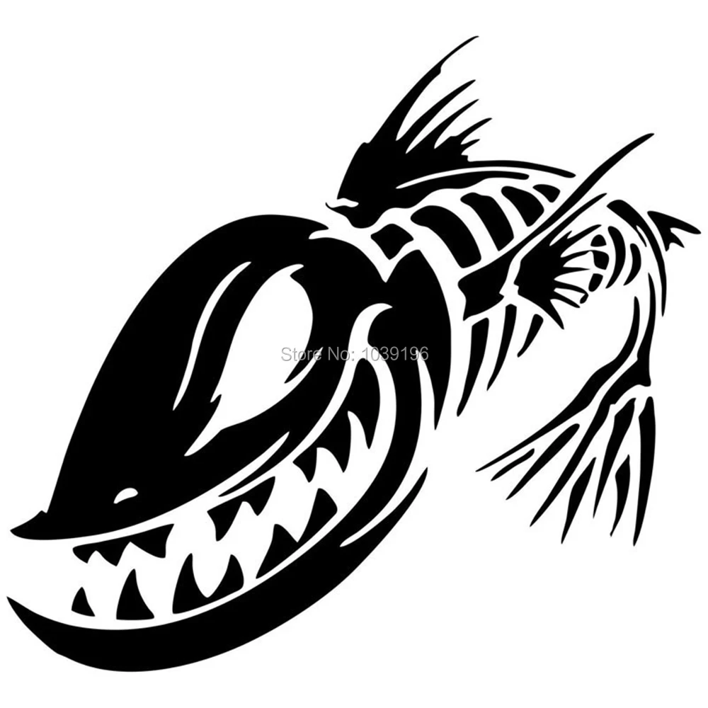 10 x Fish Skeleton Skull Fishing Monster Reflective Creative Auto Decal Cartoon Car Sticker Bumper Body Decal Creative Vinyl
10 x Fish Skeleton Skull Fishing Monster Reflective Creative Auto Decal Cartoon Car Sticker Bumper Body Decal Creative Vinyl