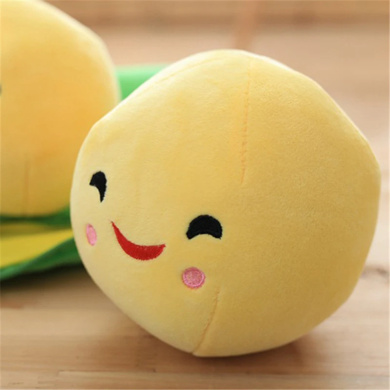 Cute Kids Baby Plush Toy Pea Stuffed Plant Doll Kawaii for Children Boys Girls Gift High Quality Pea-shaped Pillow Toy
Cute Kids Baby Plush Toy Pea Stuffed Plant Doll Kawaii for Children Boys Girls Gift High Quality Pea-shaped Pillow Toy