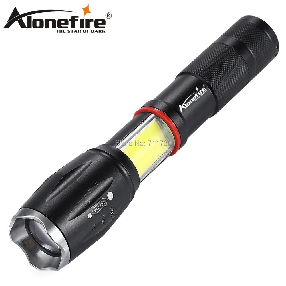 AloneFire G701 flashlight 5000lm CREE XM-L T6 led Aluminum waterproof Tactical Zoom Torch COB Magnet lantern AAA 18650 battery
AloneFire G701 flashlight 5000lm CREE XM-L T6 led Aluminum waterproof Tactical Zoom Torch COB Magnet lantern AAA 18650 battery