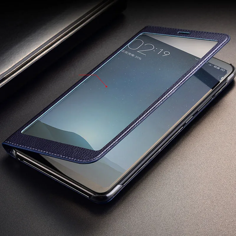 Чехол для Xiaomi Redmi S2 Y2 чехол из искусственной кожи с полным окошком откидной redmi s2