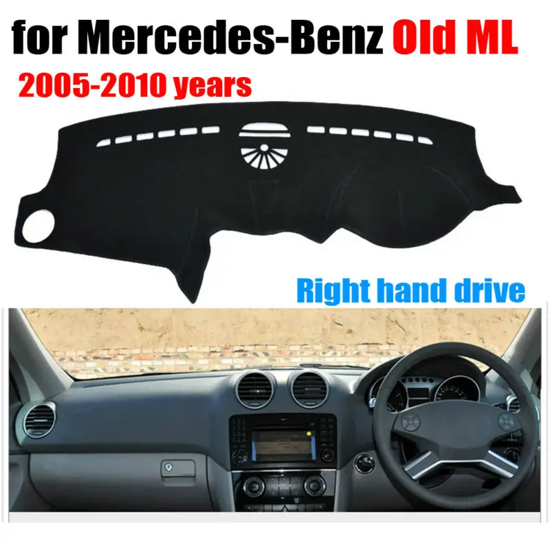 Приборная панель автомобиля охватывает коврик для Mercedes-Benz старый ML 2005-2010 лет правый руль dashmat pad Даш крышка авто аксессуары
Приборная панель автомобиля охватывает коврик для Mercedes-Benz старый ML 2005-2010 лет правый руль dashmat pad Даш крышка авто аксессуары