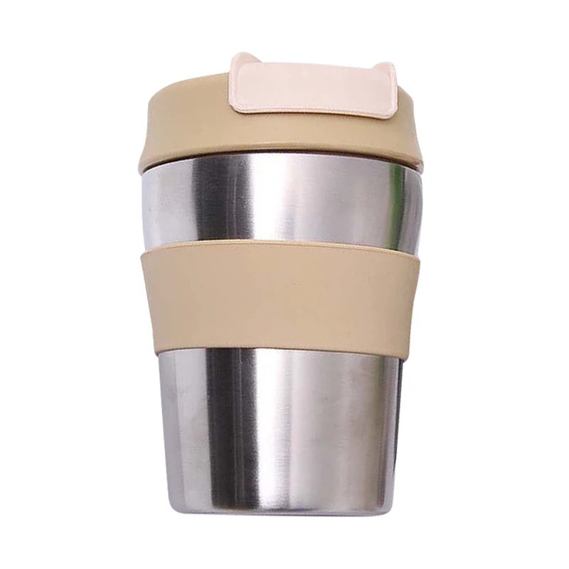 280Ml Travel Thermo Mug Vacuum Cup Stainless Steel Bottle Insulated Tumbler Tea Coffee Mugs | Дом и сад