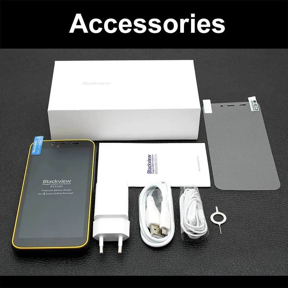 Blackview BV5500 waterproof shockproof rugged mobile phone android 8.1 5.5" MTK6580 Quad-core 2GB+16GB 3G smartphone Dual sim
Blackview BV5500 waterproof shockproof rugged mobile phone android 8.1 5.5" MTK6580 Quad-core 2GB+16GB 3G smartphone Dual sim