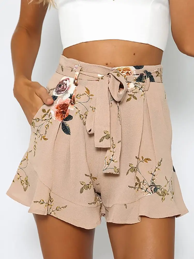 Fashion Women Lady Sexy Print Flower Shorts Summer Casual Shorts High Waist Short Beach Bow Shorts Trousers
Fashion Women Lady Sexy Print Flower Shorts Summer Casual Shorts High Waist Short Beach Bow Shorts Trousers