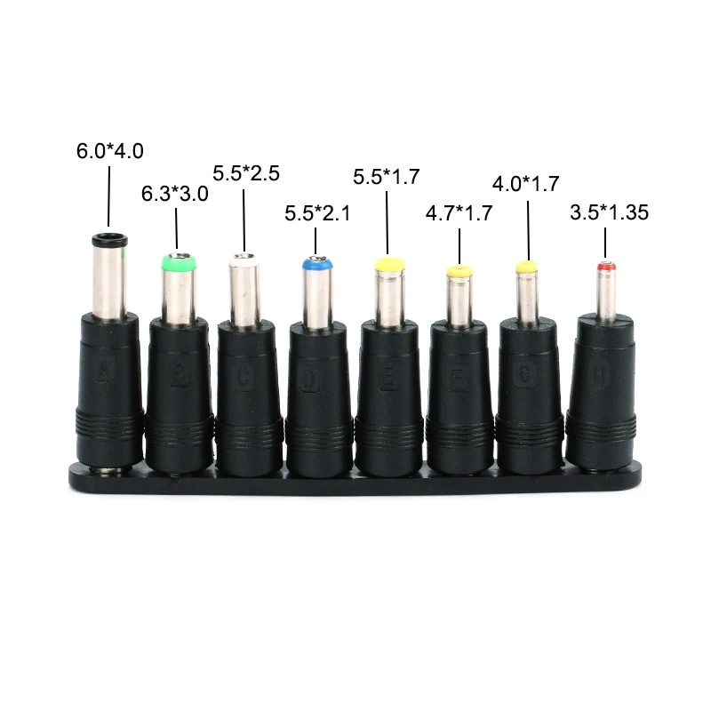 8pcs Universal Laptop DC Power Supply Adapter Connector Plug AC DC Jack Charger Connectors Laptop Power Adapter Conversion plug
8pcs Universal Laptop DC Power Supply Adapter Connector Plug AC DC Jack Charger Connectors Laptop Power Adapter Conversion plug