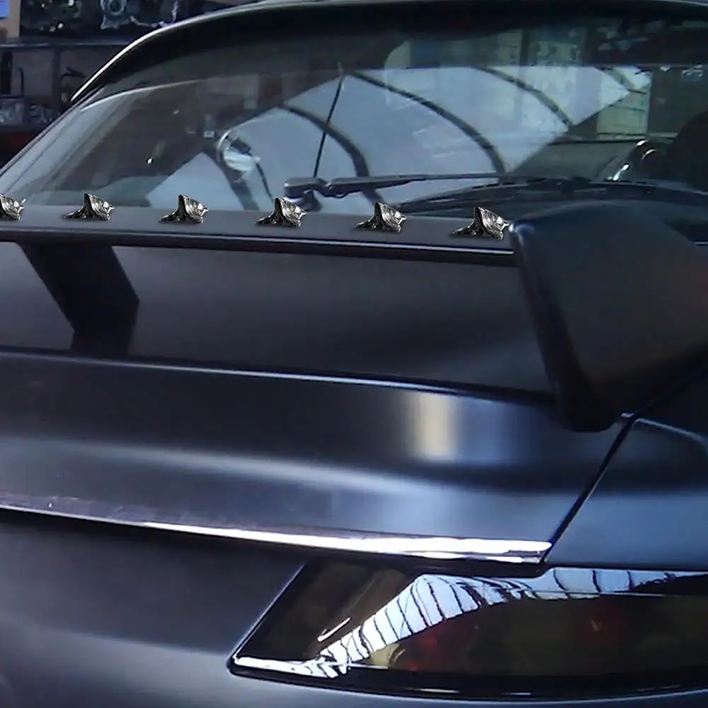 10PCS Universal Shark Fin Diffuser Vortex Generator Car Wing Roof Spoiler Bumper Shark Fin Carbon Fiber Tail Generator
10PCS Universal Shark Fin Diffuser Vortex Generator Car Wing Roof Spoiler Bumper Shark Fin Carbon Fiber Tail Generator