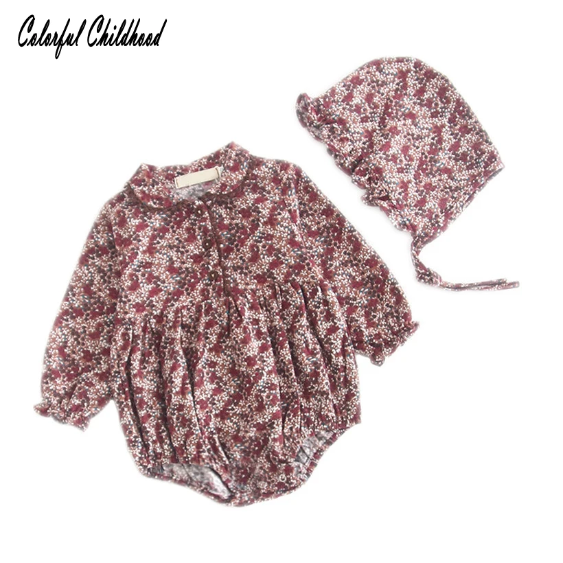 Baby floral rompers 2pcsjumpsuits+hat flare design Idyllic style outwear Infant/newborn/toddlers cozy cotton lovely overall3-24m
Baby floral rompers 2pcsjumpsuits+hat flare design Idyllic style outwear Infant/newborn/toddlers cozy cotton lovely overall3-24m