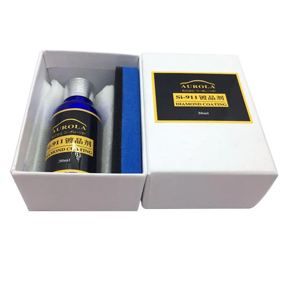 New Portable 30ml High Gloss Ceramic Car Coating Kit Anti-Scratch Exterior Care Paint Kit 9H Hardness
New Portable 30ml High Gloss Ceramic Car Coating Kit Anti-Scratch Exterior Care Paint Kit 9H Hardness