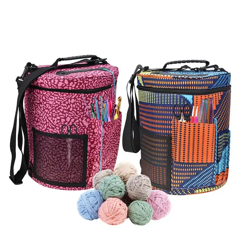 Large Size Woolen Yarn Storage Bag Cylinder Portable Organizer Tote Crochet Storage Handmade Knitting Accessories Sewing Supplie 
Large Size Woolen Yarn Storage Bag Cylinder Portable Organizer Tote Crochet Storage Handmade Knitting Accessories Sewing Supplie