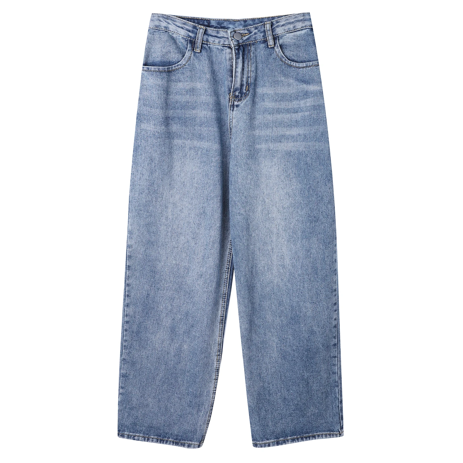 Boyfriend Loose Straight Jeans Spring Autumn High Waist Vintage White Blue Full Length Mom Denim Pants
Boyfriend Loose Straight Jeans Spring Autumn High Waist Vintage White Blue Full Length Mom Denim Pants