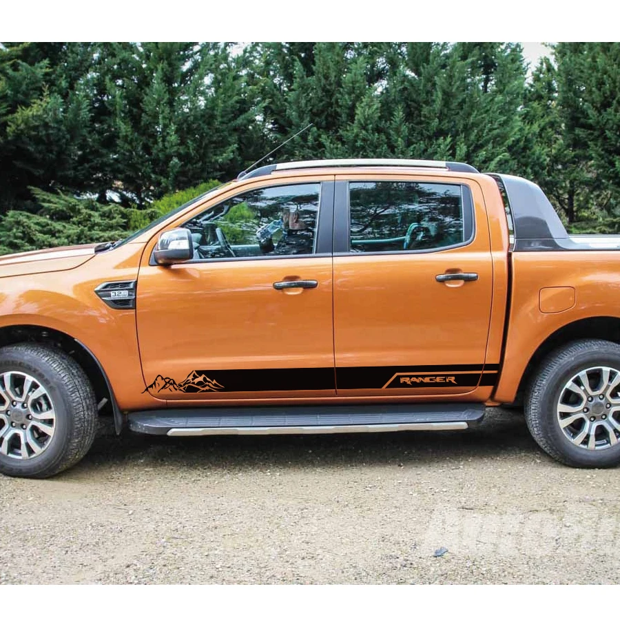 2 шт. виниловые наклейки на автомобиль для Ford ranger | Автомобили и мотоциклы