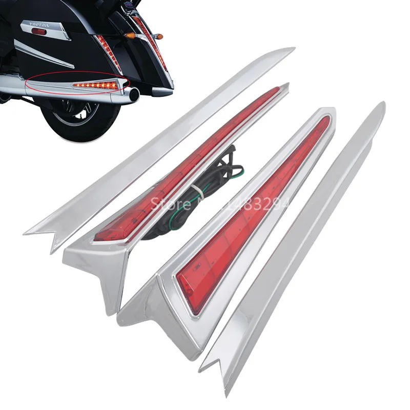 2 x LED Saddlebag Extensions Decorative Lamps Turn Signal Taillights Fits For Victory Cross Country Hard-Ball 2010-2017
2 x LED Saddlebag Extensions Decorative Lamps Turn Signal Taillights Fits For Victory Cross Country Hard-Ball 2010-2017