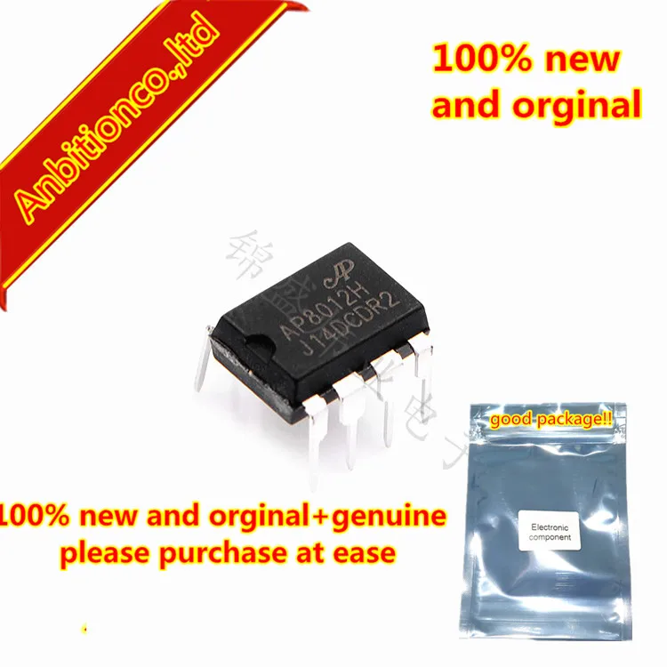 

10pcs 100% new and orginal AP8012 AC-DC PWM CONTROLLER OFF-LINE LOW STANDBY-POWER PWM CONVERTERS DIP8 in stock