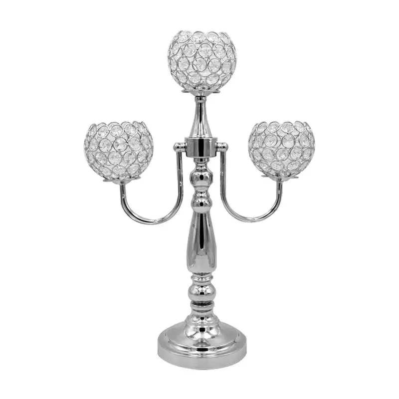 Creative Crystal Ball Candlestick Metal Crafts Wire Wedding Party Props Chrome-plated Hardware Accessories Decoration
Creative Crystal Ball Candlestick Metal Crafts Wire Wedding Party Props Chrome-plated Hardware Accessories Decoration
